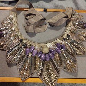 Authentic Roberta Freymann Bib Necklace